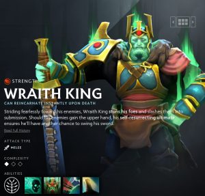 WraithKing : Dota 2