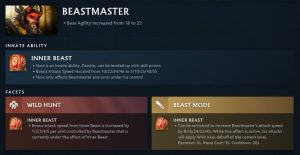 Beastmaster : Dota 2